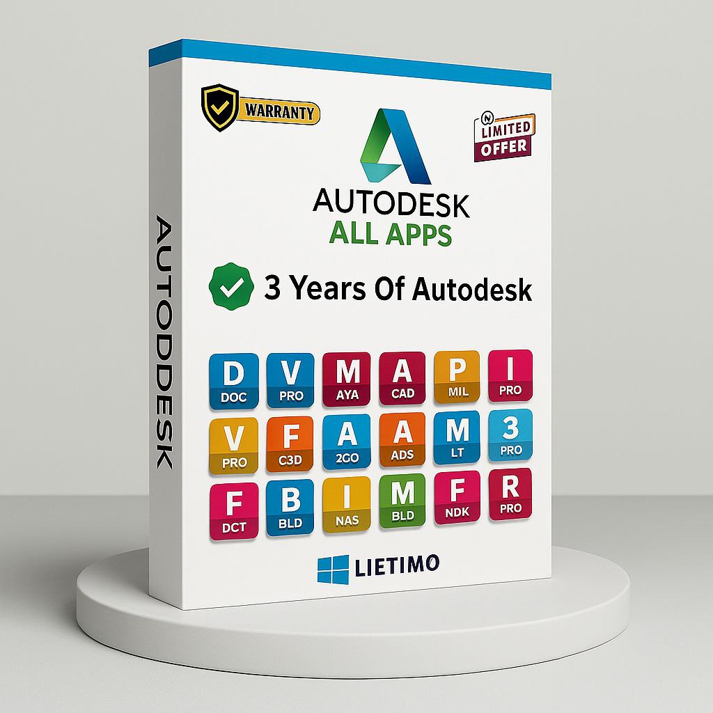 Autodesk All Apps – 3 Years Access | Complete Engineering & Design Suite