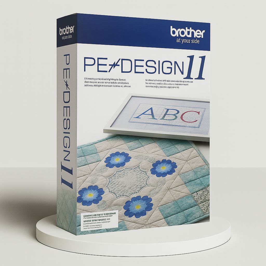 Brother PE-Design 11 – Embroidery Digitizing Software | Full Version