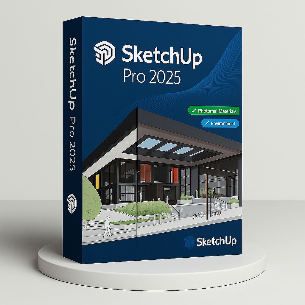 SketchUp Pro 2025 – Lifetime Activation | Full Architecture & 3D Modeling Suite